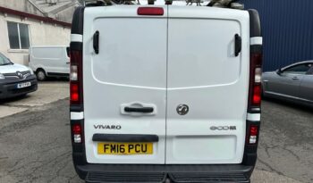 
										2016 VAUXHALL VIVARO 2900 1.6CDTI 90PS ecoFLEX H1 Van (FM16PCU) full									