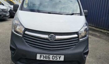 
										2016 VAUXHALL VIVARO 2900 1.6CDTI 90PS Eco FLEX H1 Van (FH16OSY) full									